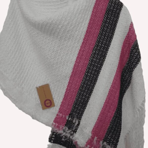 Pashmina de Seda y Lana #5